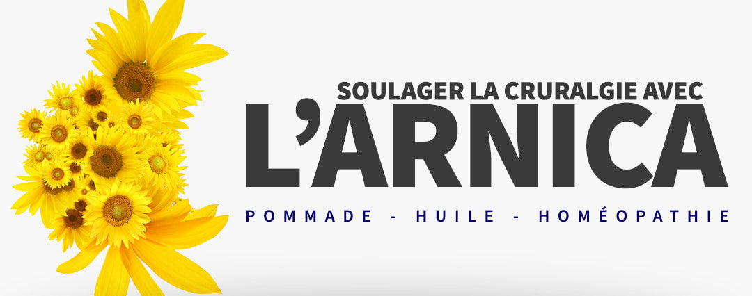 L'Arnica contre le Cruralgie : Huile et Pommade