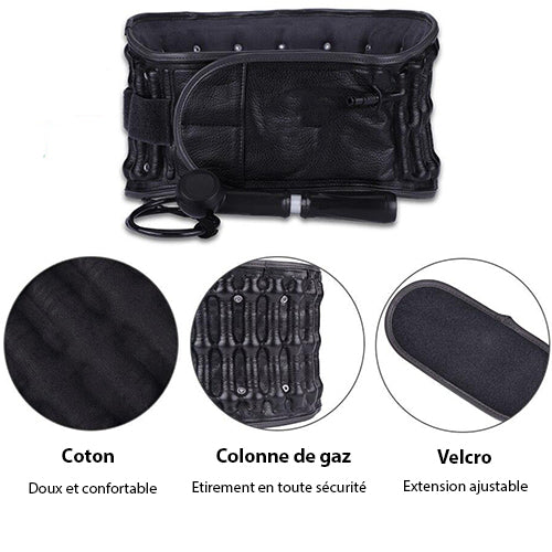 Ceinture lombaire gonflable pro