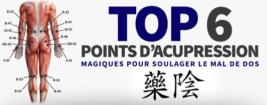 Les Points d'Acupression pour le Dos