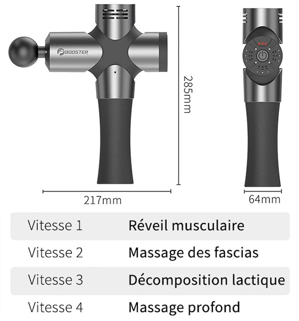 Pistolet de Massage <br> Booster Pro