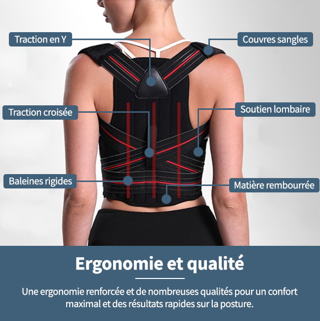 Corset correcteur de Posture Body Secure