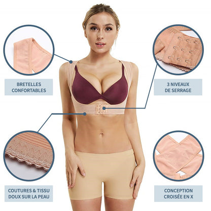 Détails correcteur de posture femme