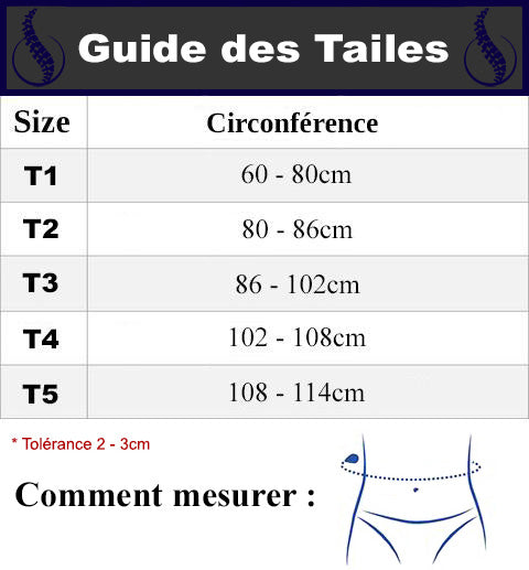 Ceinture lombaire ultra légère