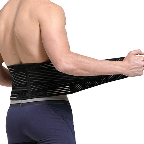 VERTÉLOMB, Ceinture de soutien lombaire forte, en tricot élastique pour homme et femme VERTÉLOMB, Ceinture de soutien lombaire forte, en tricot élastique pour homme et femme