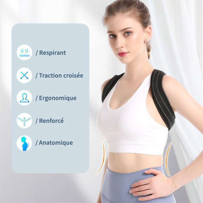 Qualités du correcteur de posture sport